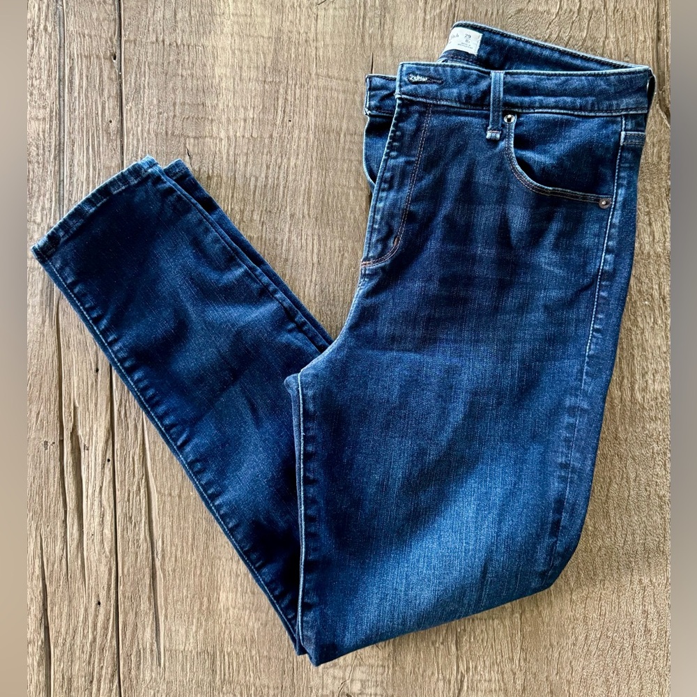 Abercrombie & Fitch The Super Skinny High Rise Curve Love Jean Denim
